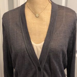 Loft Button Up Sweater Cardigan